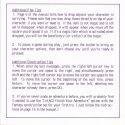 Adventure Construction Set command summary page 2