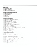 Airborne Ranger manual page iiii