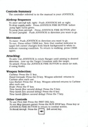 Airborne Ranger quick start guide page 3