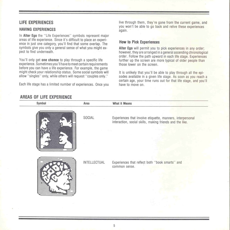 Alter Ego Manual Page 5