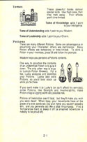 Alternate Reality: The Dungeon manual page 21
