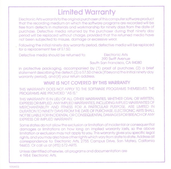Archon II Command Summary Page 4
