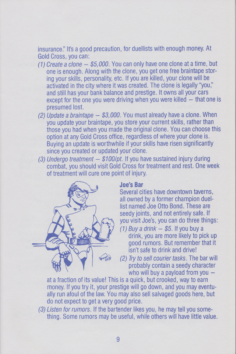 Autoduel manual page 9
