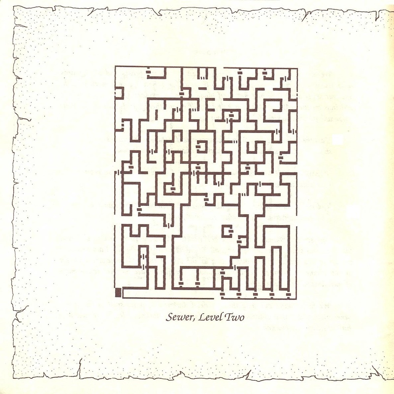 The Bard's Tale clue book page 10