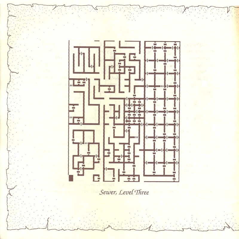 The Bard's Tale clue book page 12