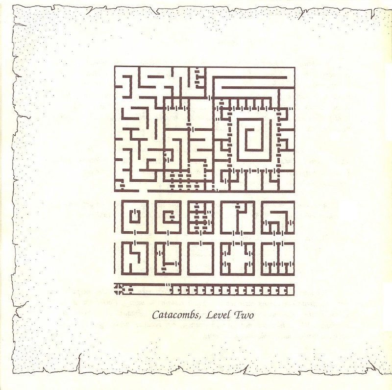 The Bard's Tale clue book page 18