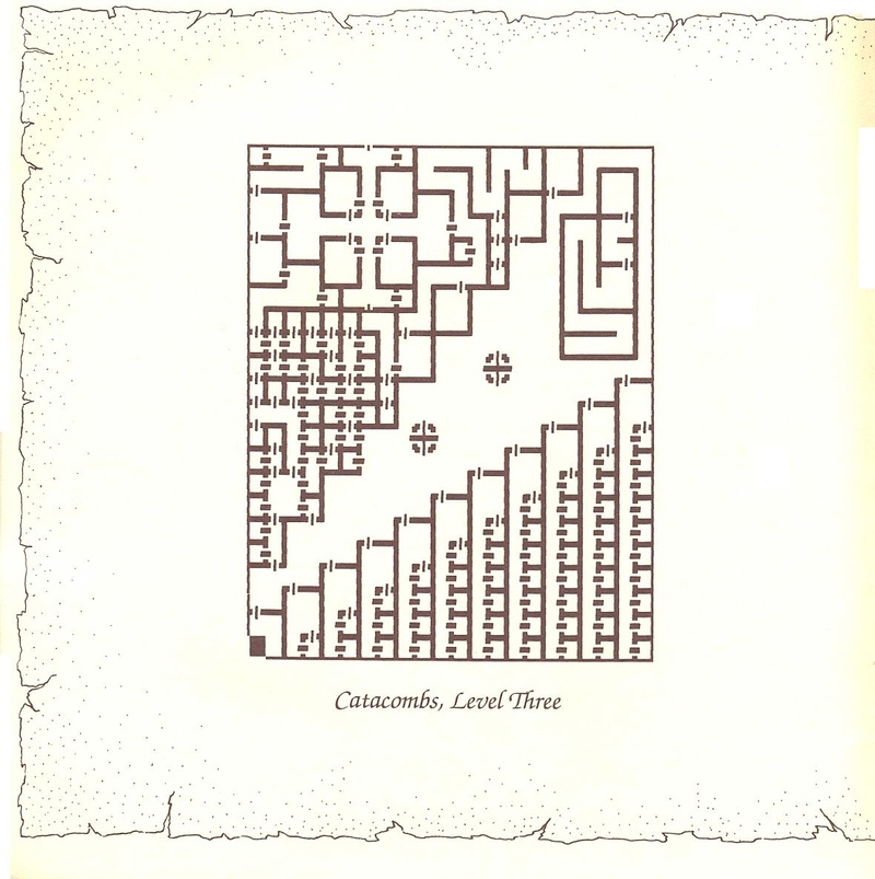 The Bard's Tale clue book page 20