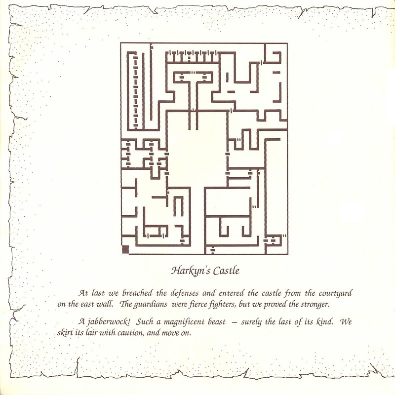 The Bard's Tale clue book page 24