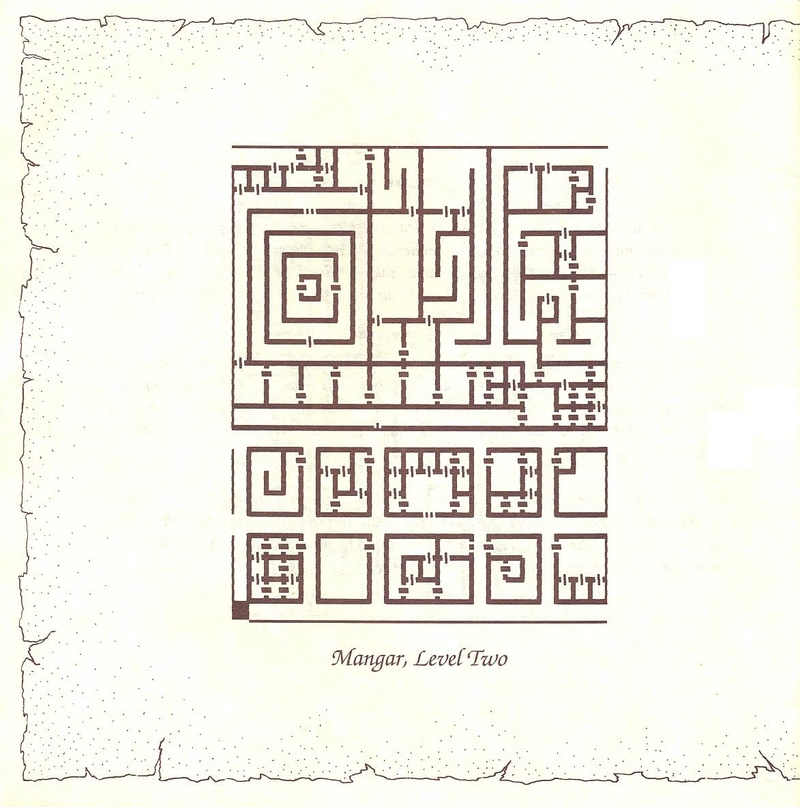 The Bard's Tale clue book page 34