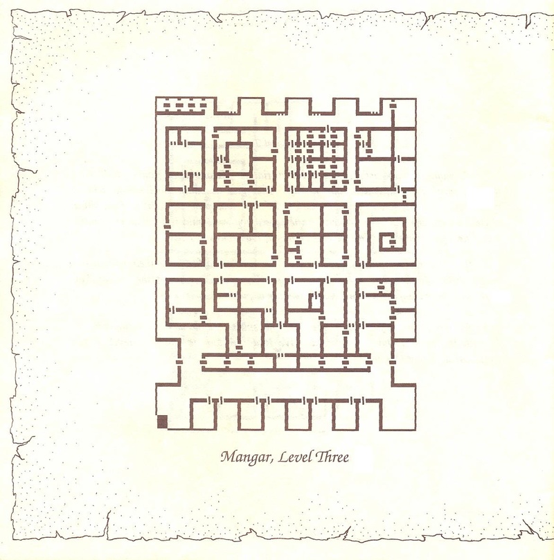 The Bard's Tale clue book page 36