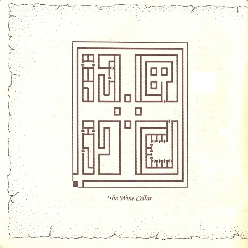 The Bard's Tale clue book page 6