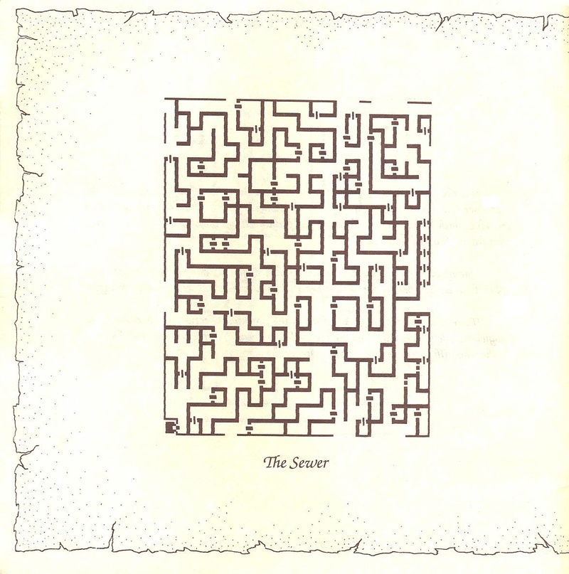 The Bard's Tale clue book page 8
