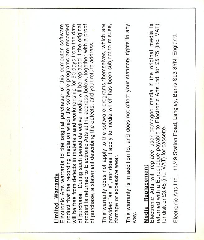 The Bard's Tale Inlay Inside page 5