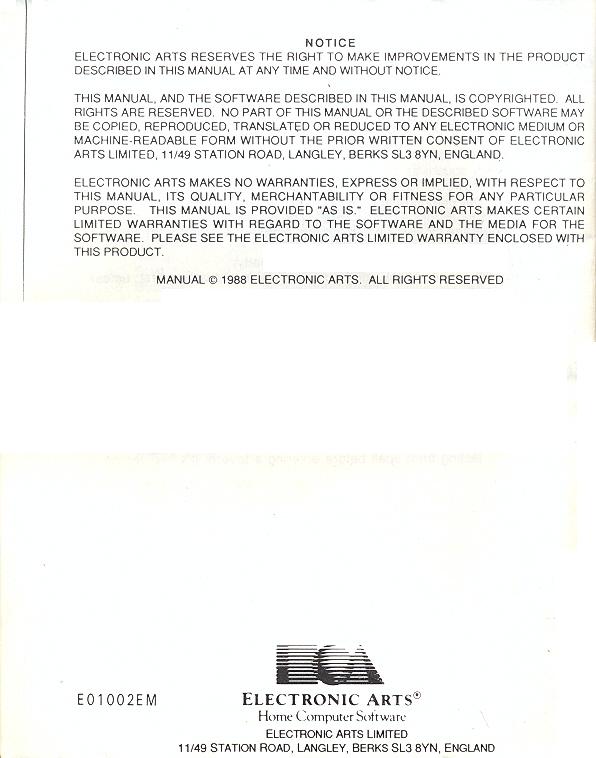 The Bard's Tale manual page 24
