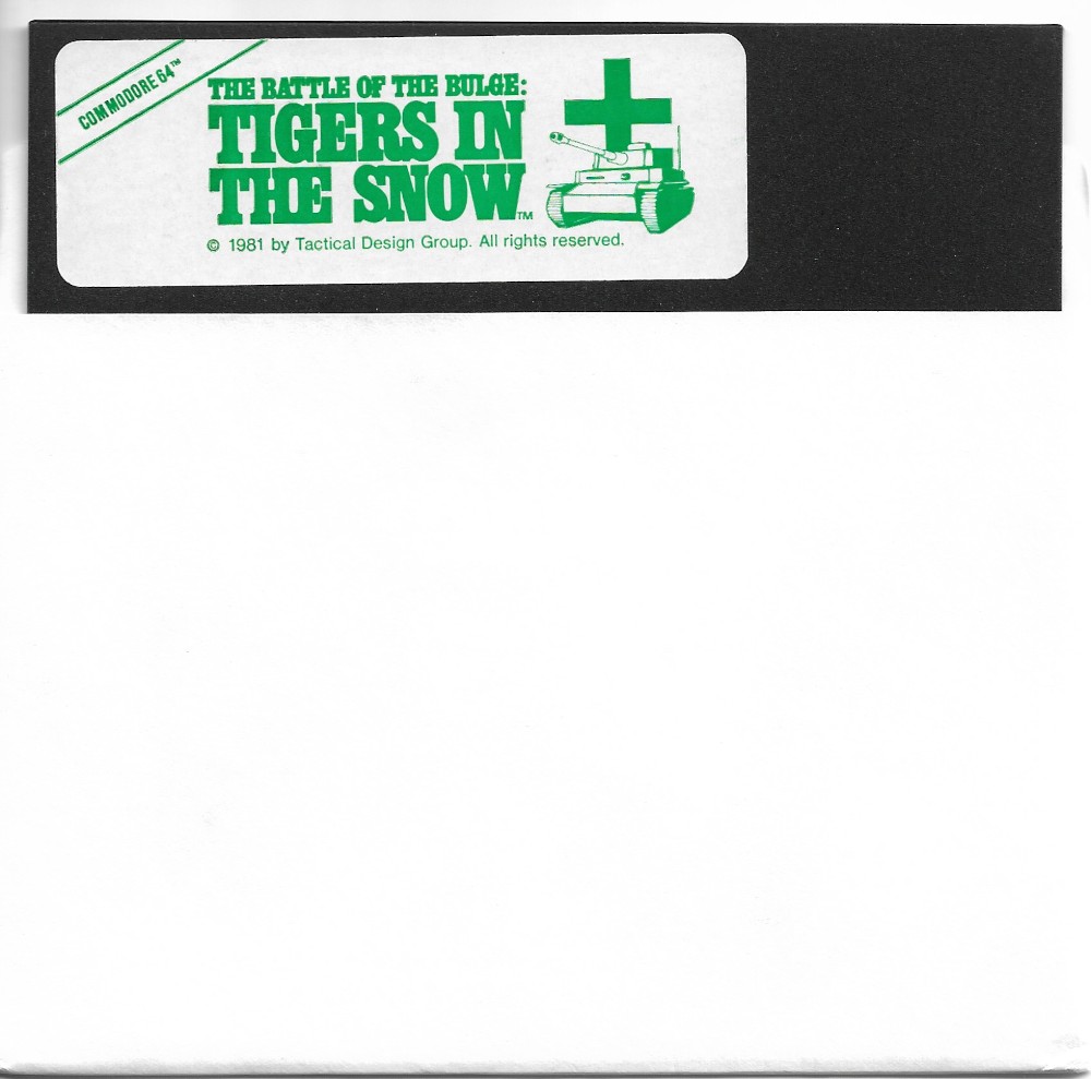 The Battle of the Bulge: Tigers in the Snow disk