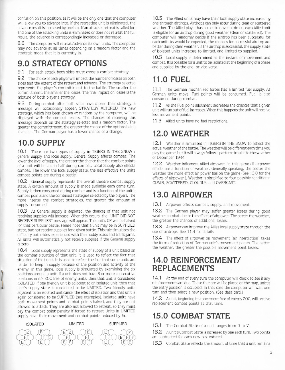 The Battle of the Bulge: Tigers in the Snow manual page 3