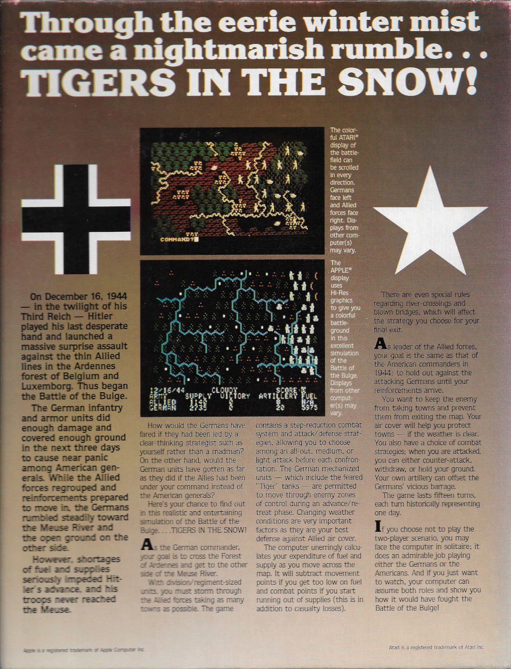 The Battle of the Bulge: Tigers in the Snow package back