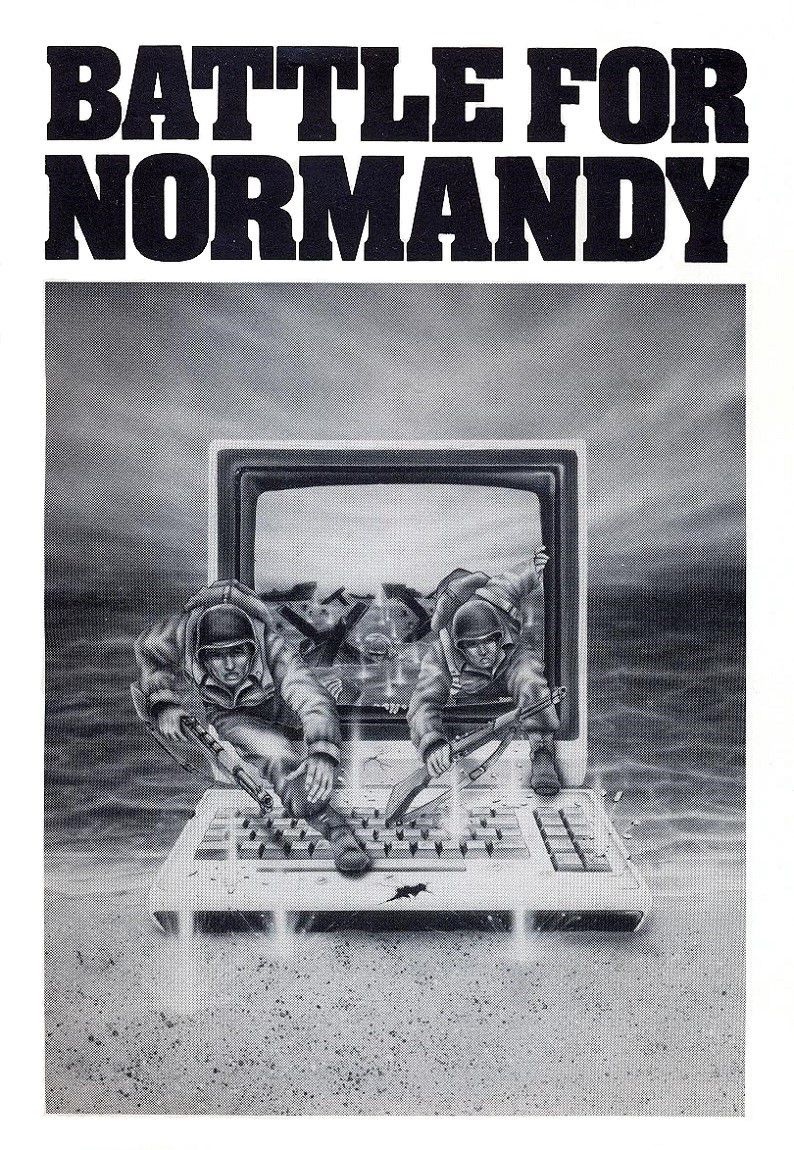 Battle for Normandy manual front cover