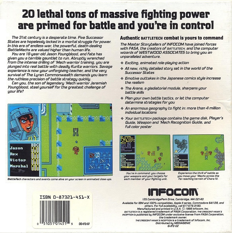 Battletech box back