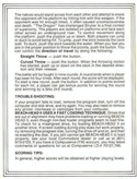 Beach-Head II manual page 9