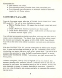 Boulder Dash Construction Kit manual page 8