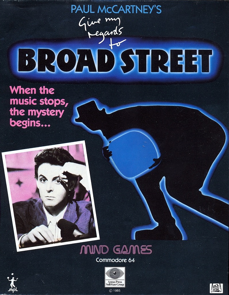 Give my Regards to Broad Street Inlay front