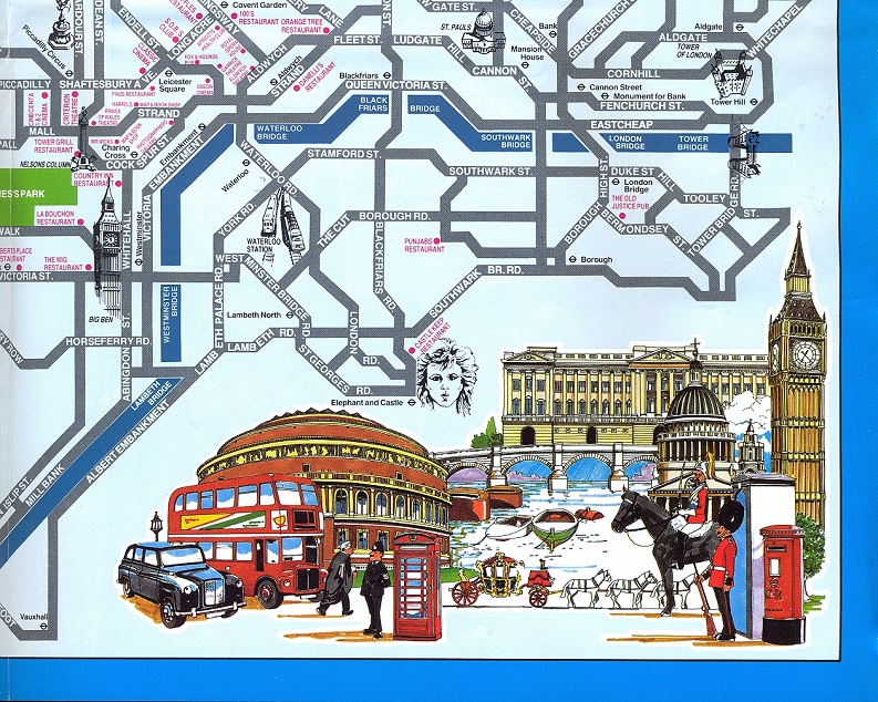 Give my Regards to Broad Street London map bottom right