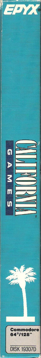 California Games Box Left