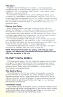 Captain Blood reference booklet page 2
