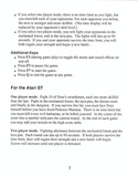Death Sword manual page 5