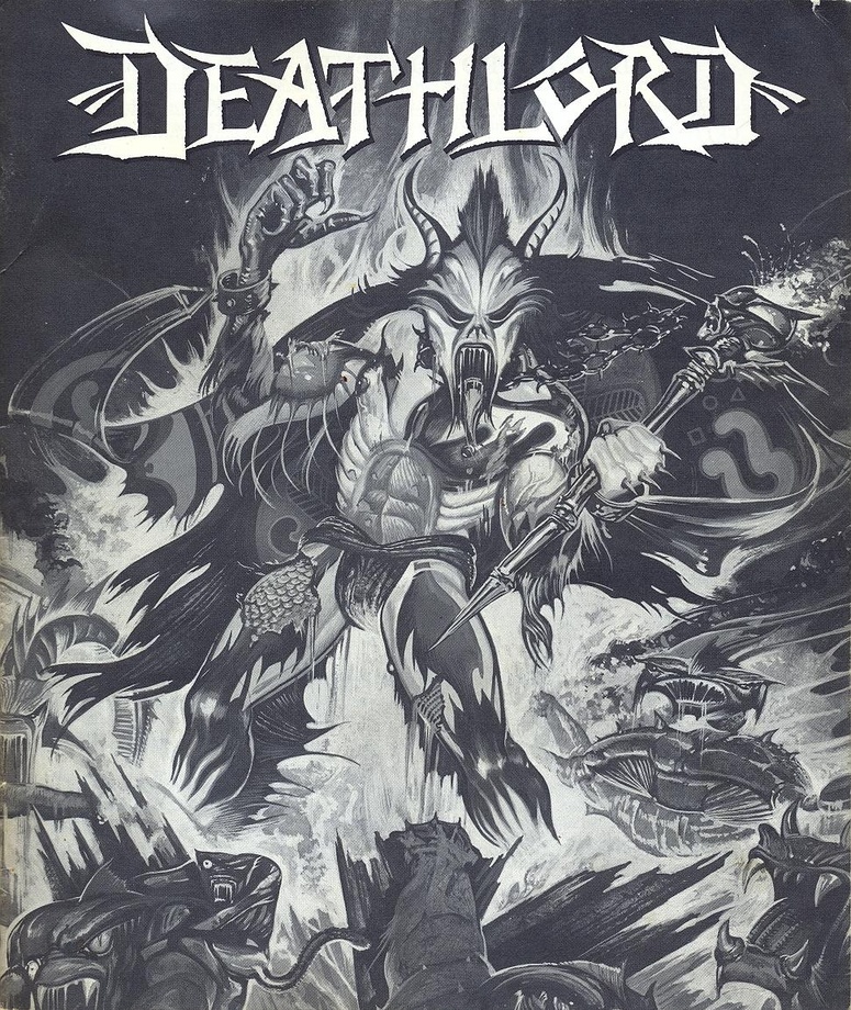Deathlord manual front cover