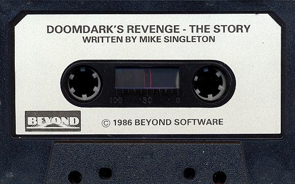 Doomdark's Revenge audio tape