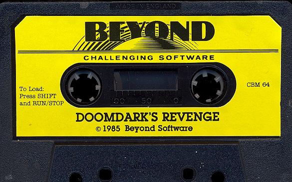 Doomdark's Revenge game tape
