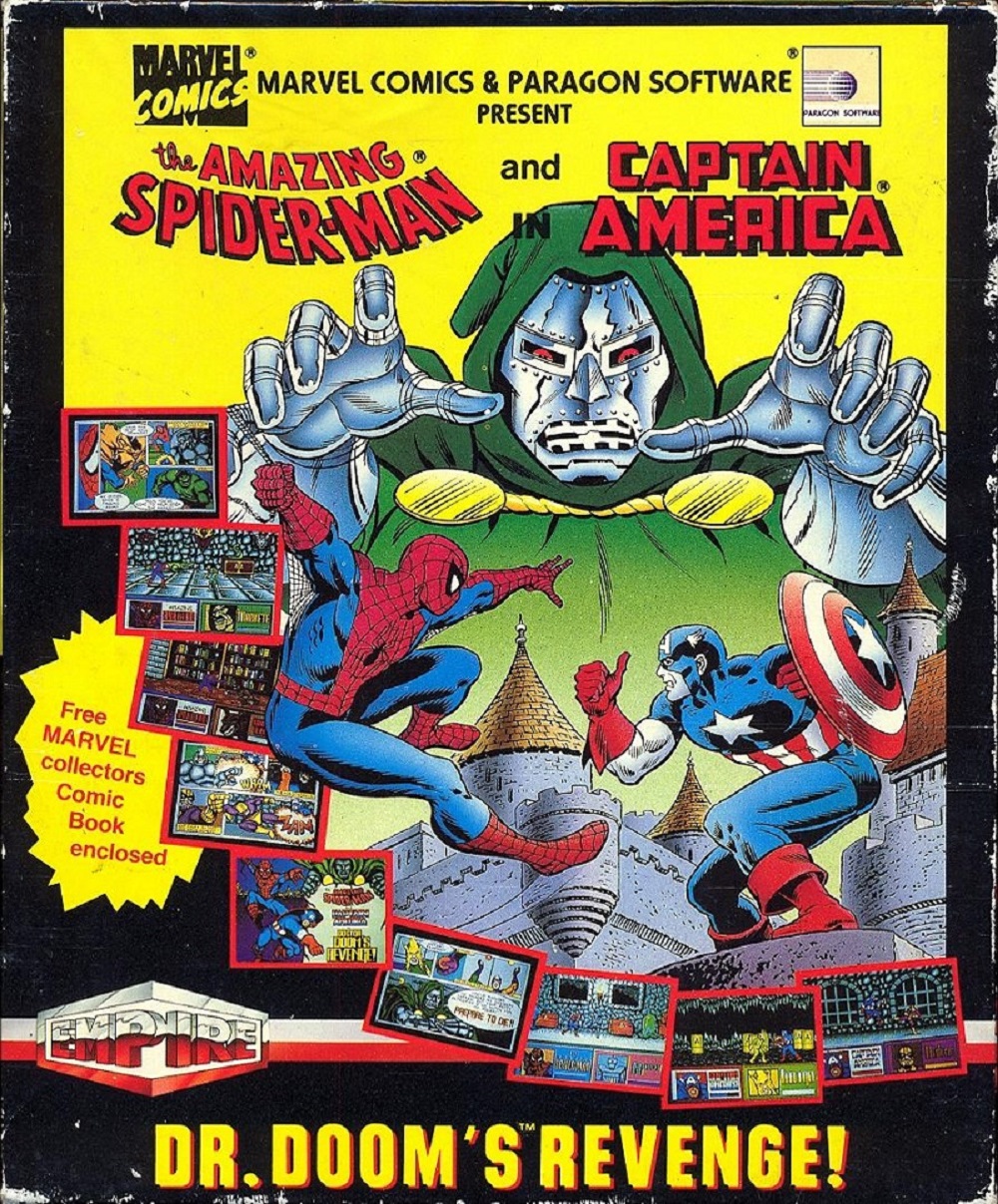 Dr. Doom's Revenge! box front