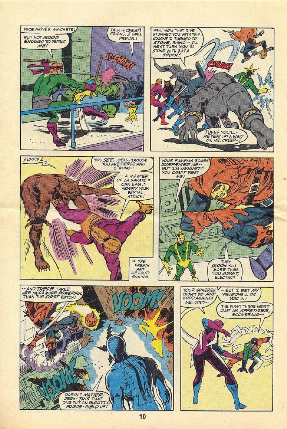 Dr. Doom's Revenge! comic book page 10