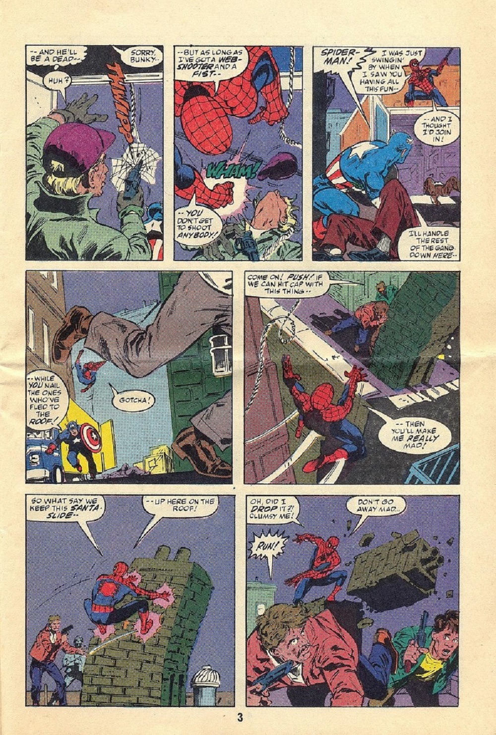 Dr. Doom's Revenge! comic book page 3