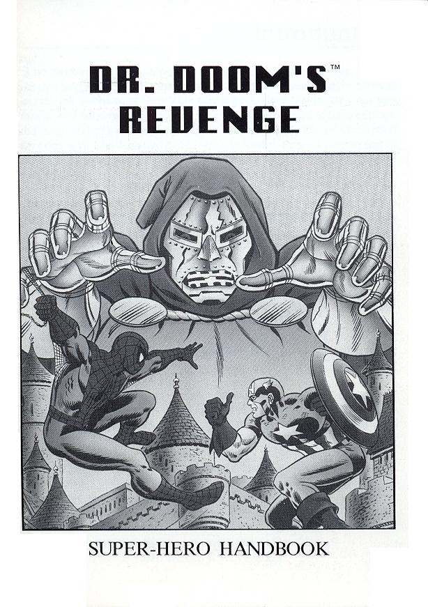 Dr. Doom's Revenge! Super-Hero Hanbook page 1