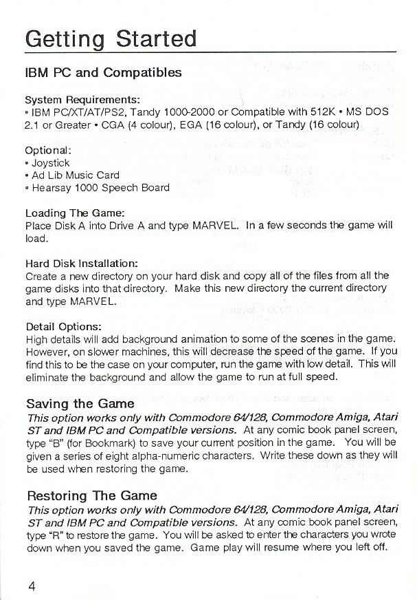 Dr. Doom's Revenge! Super-Hero Handbook page 6