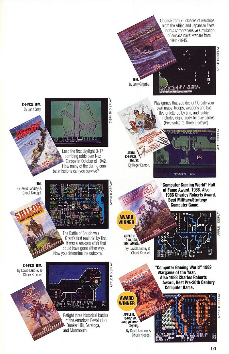 DragonStrike 1989-1990 catalog page 10