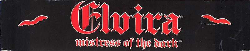 Elvira: Mistress of the Dark box top