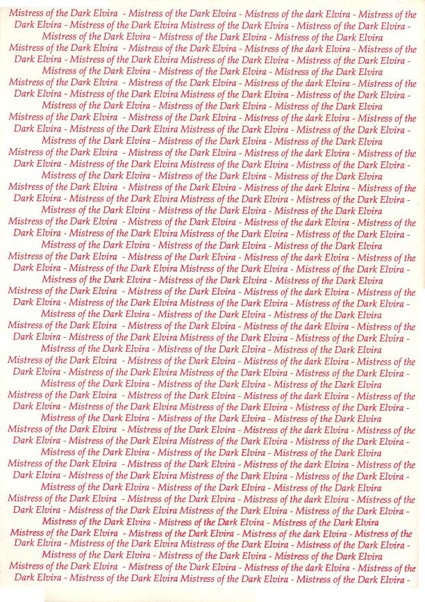 Elvira: Mistress of the Dark Emeldas Book of Recipes and Spells page 15