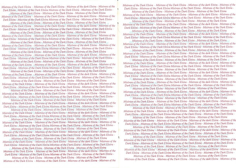 Elvira: Mistress of the Dark Emeldas Book of Recipes and Spells pages 9-10