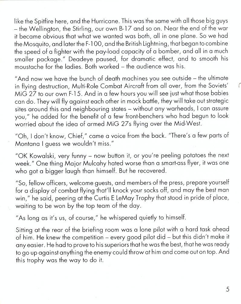 Fighter Bomber manual page 5