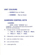 FireZone quick key guide back