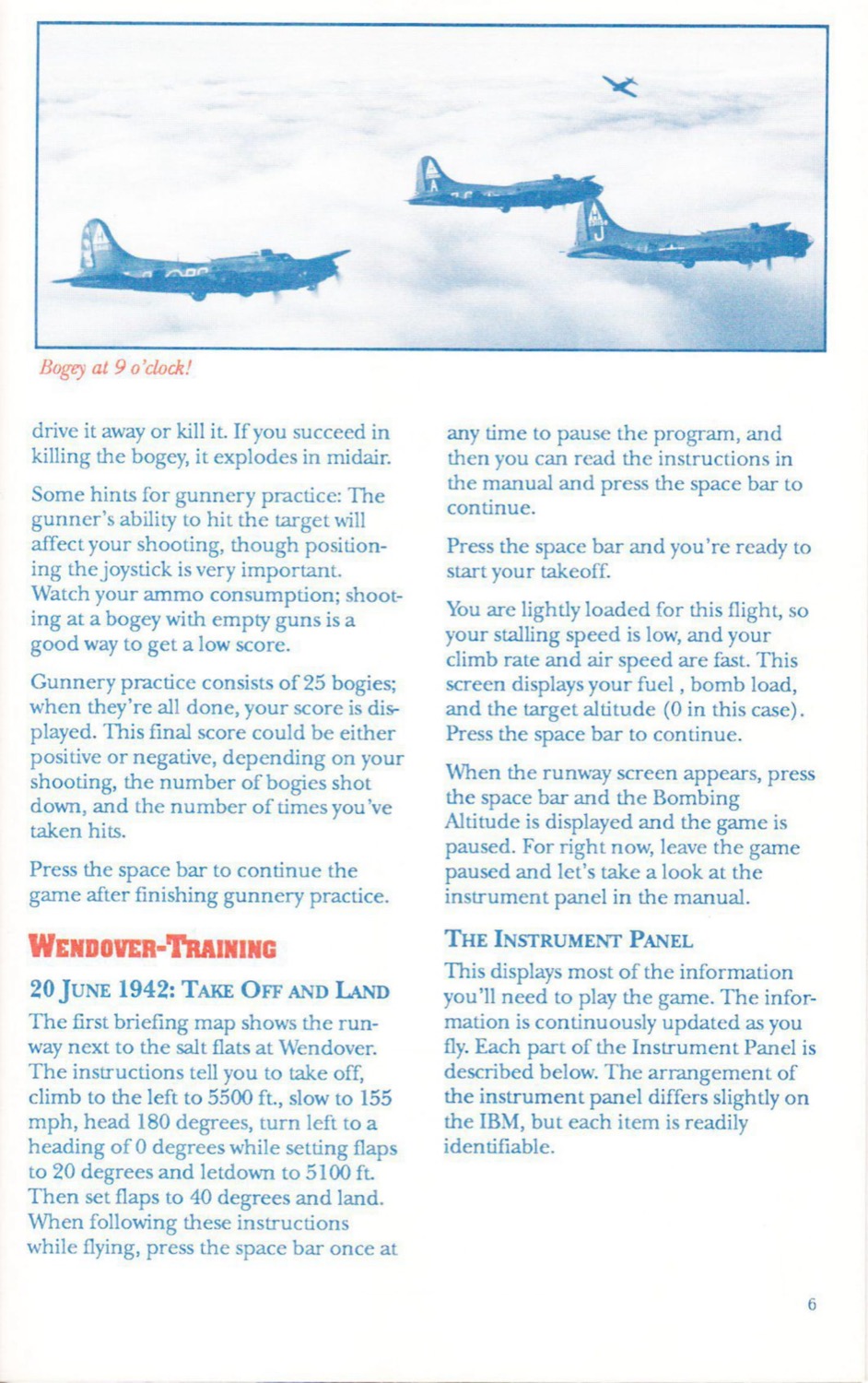 First Over Germany manual page 6