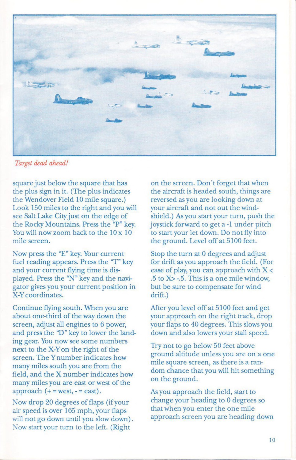First Over Germany manual page 10