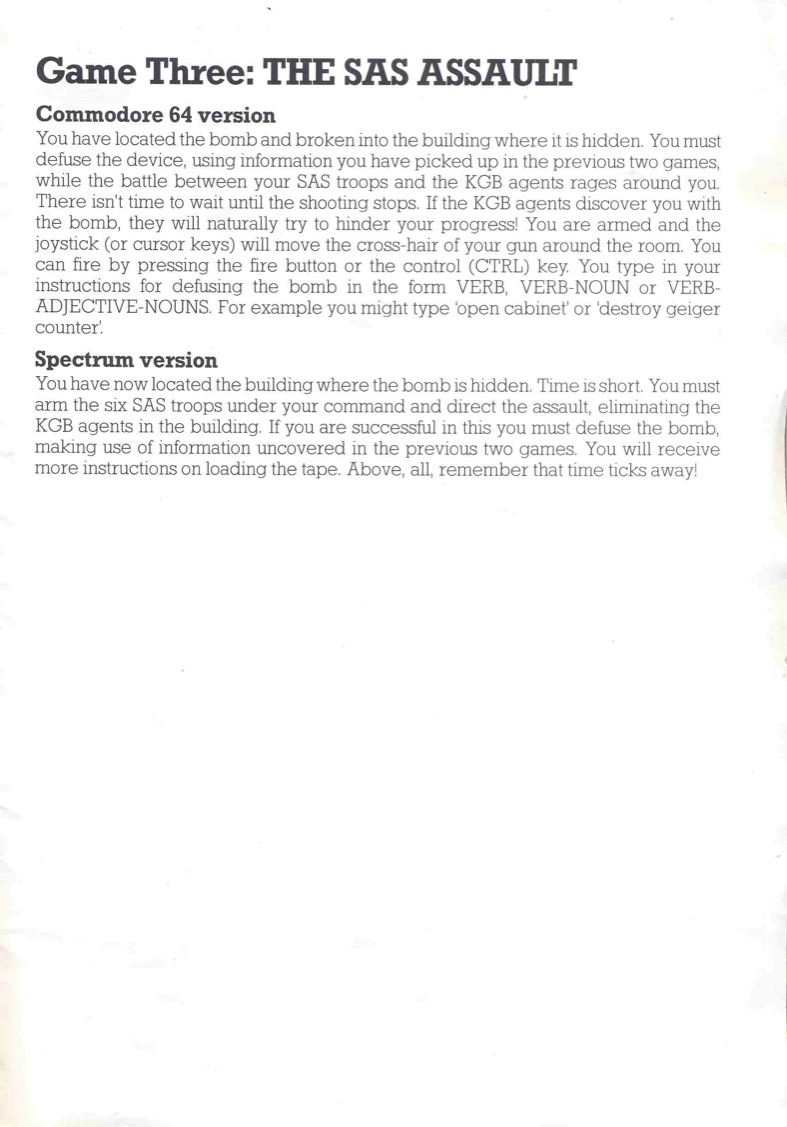 The Fourth Protocol Manual Page 6