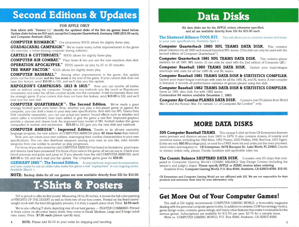 SSI Brochure (1984) Page 4