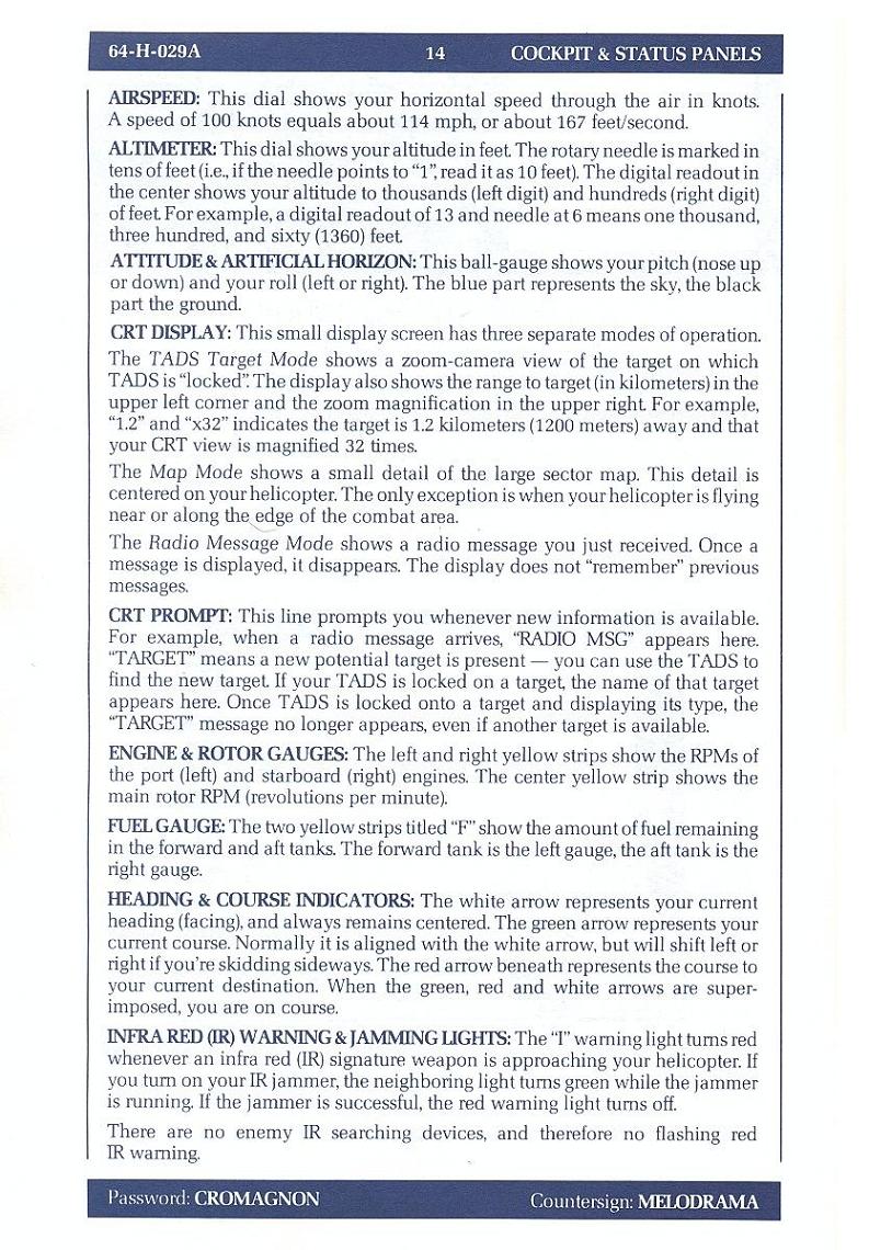 Gunship manual page 14