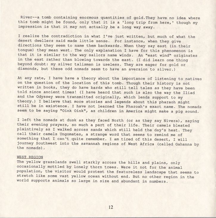 Heart of Africa Manual Page 12